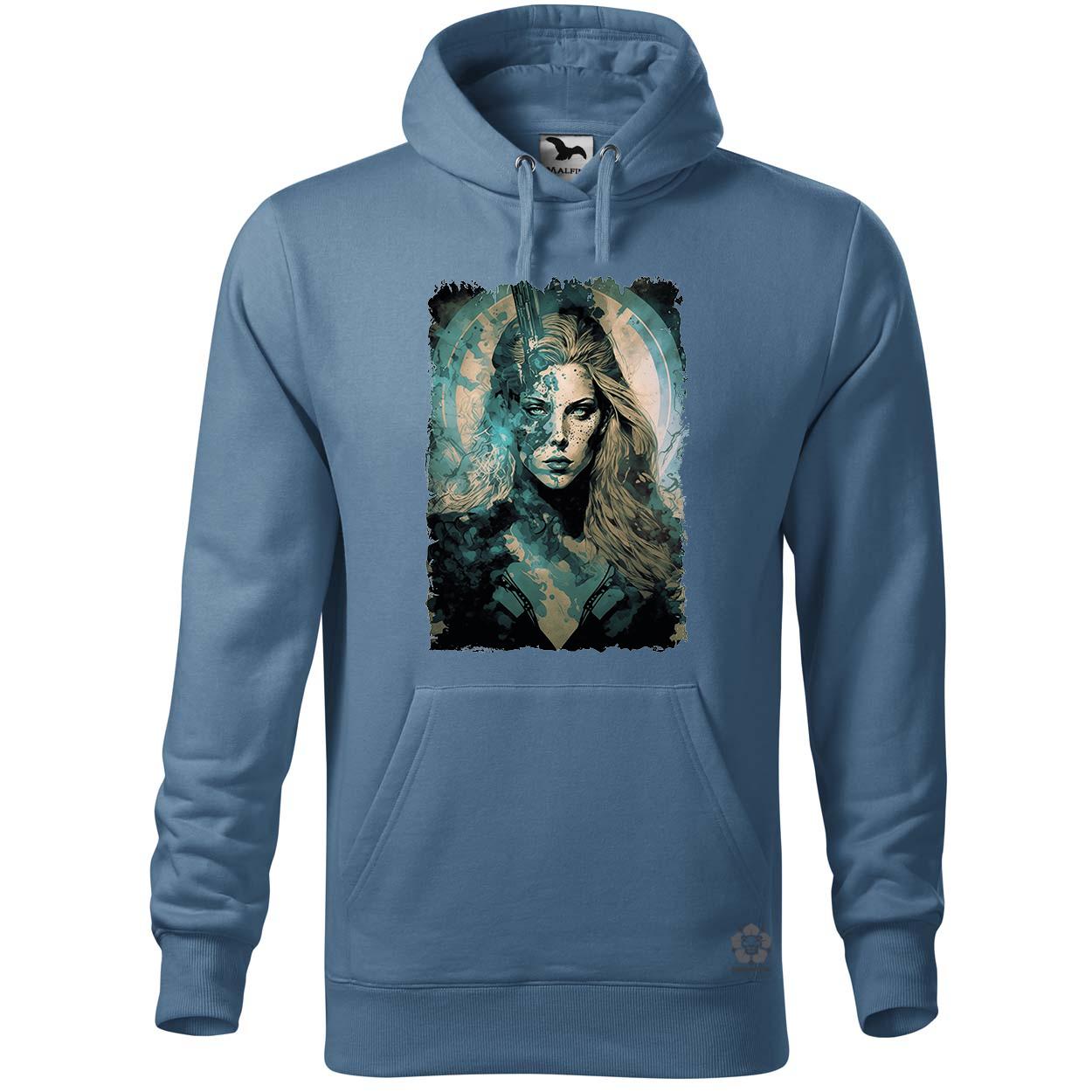 Katheryn Winnick füstben fanart v1 egyedi  pulóver 