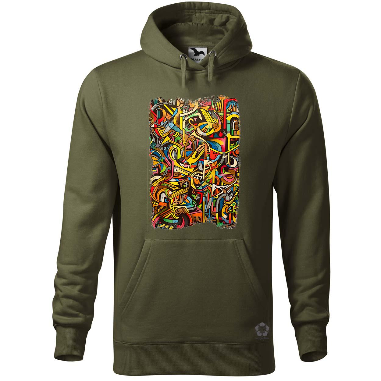 Graffiti tagek v1 egyedi  pulóver 