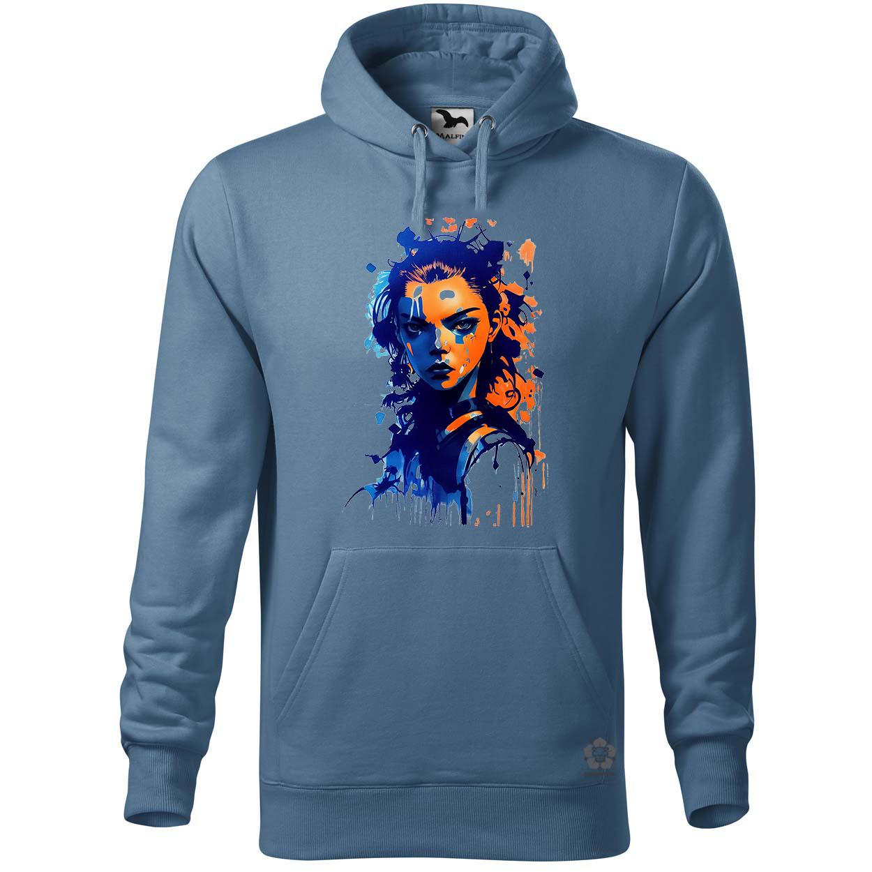 Graffiti művészet Anya Taylor-Joy v2 egyedi  pulóver 