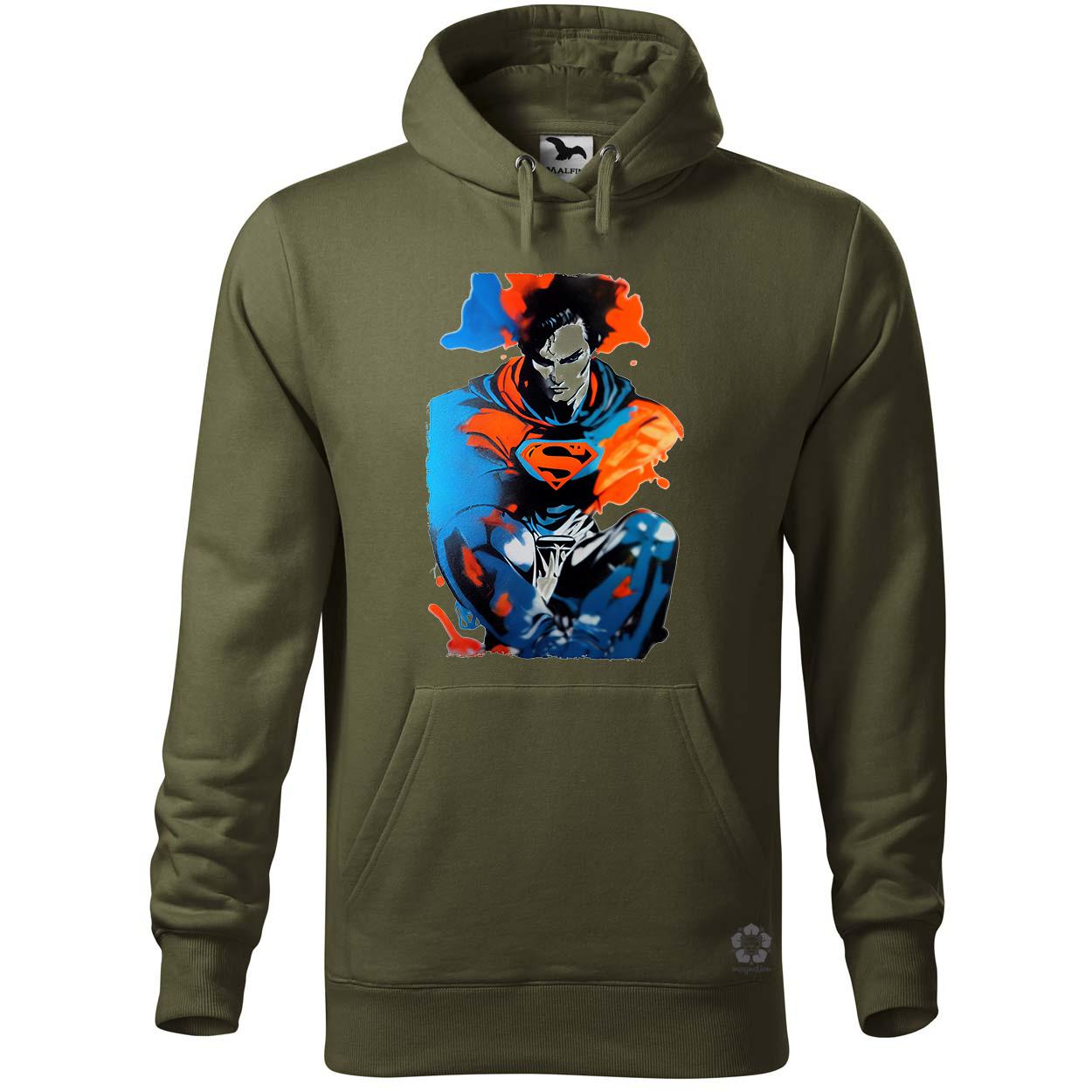 Graffiti művészet Superman v1 egyedi  pulóver 