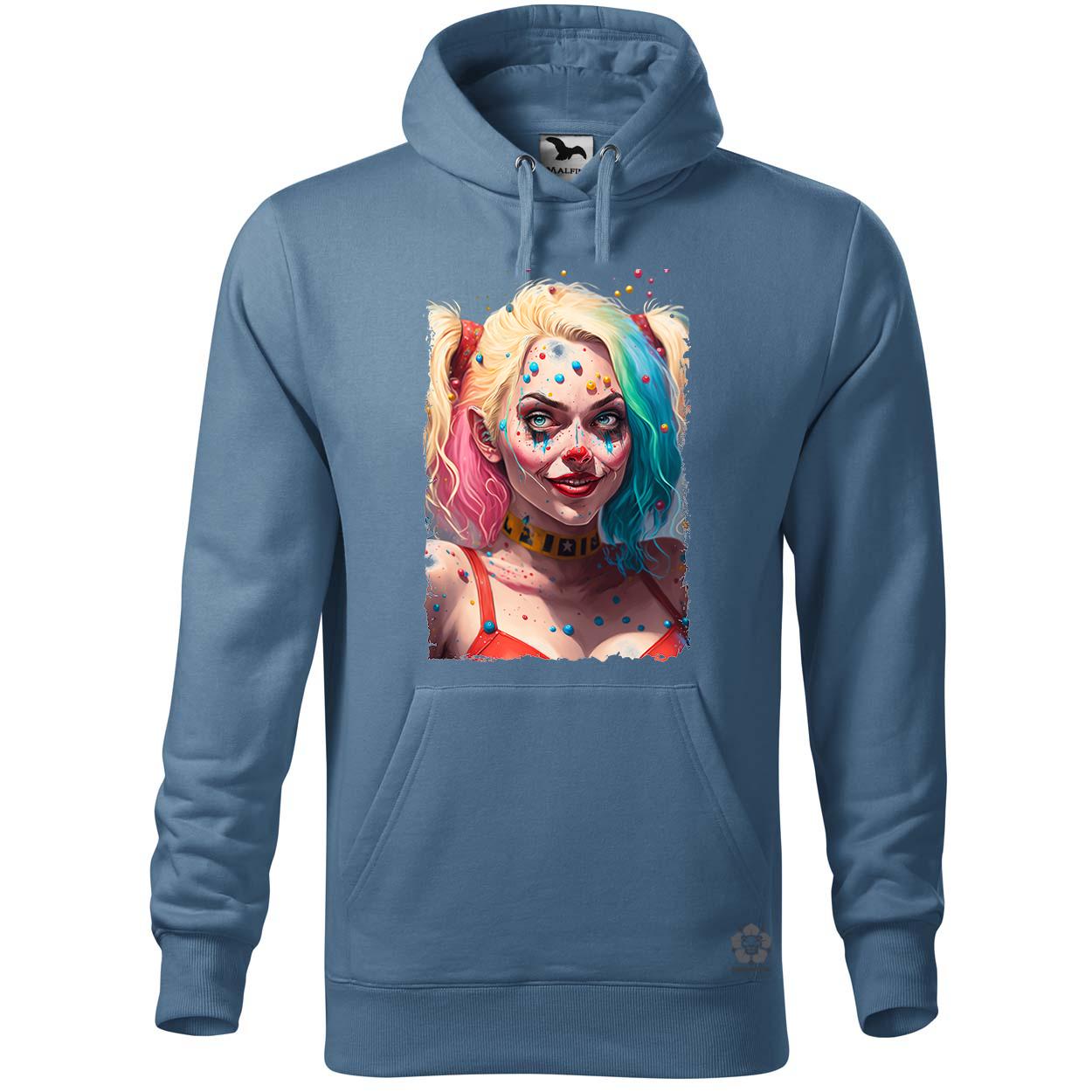Harley Quinn és buborékok egyedi  pulóver 