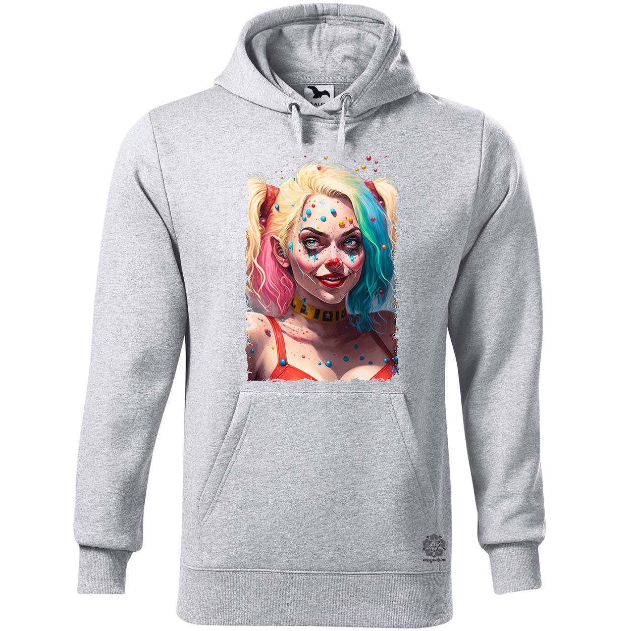 Harley Quinn és buborékok egyedi  pulóver 