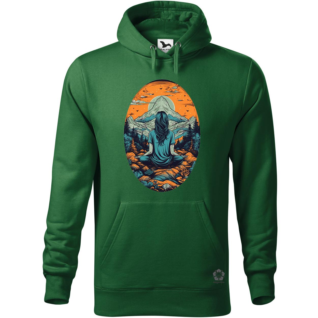 Hegyen meditálás v3 egyedi  pulóver 