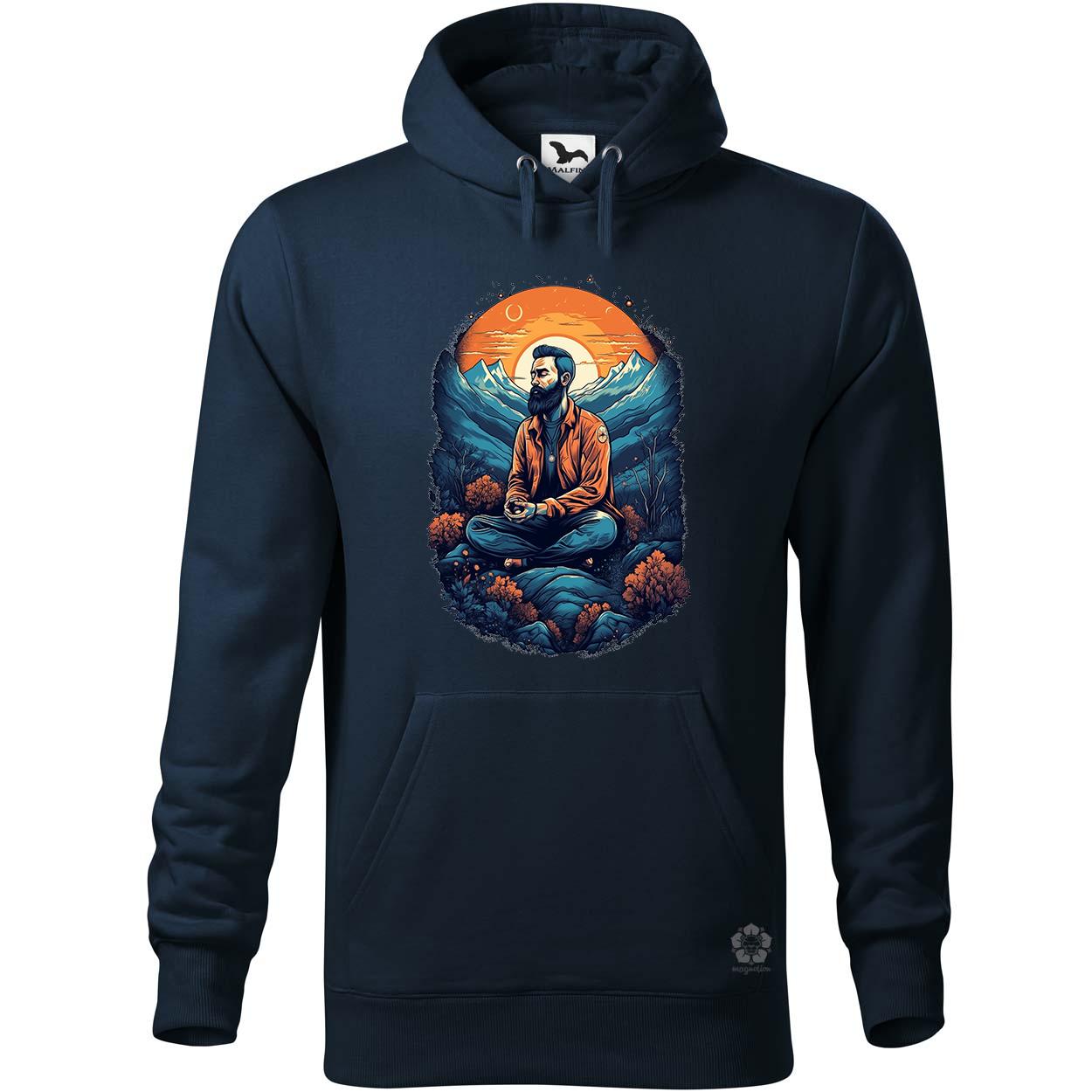 Hegyen meditálás v5 egyedi  pulóver 