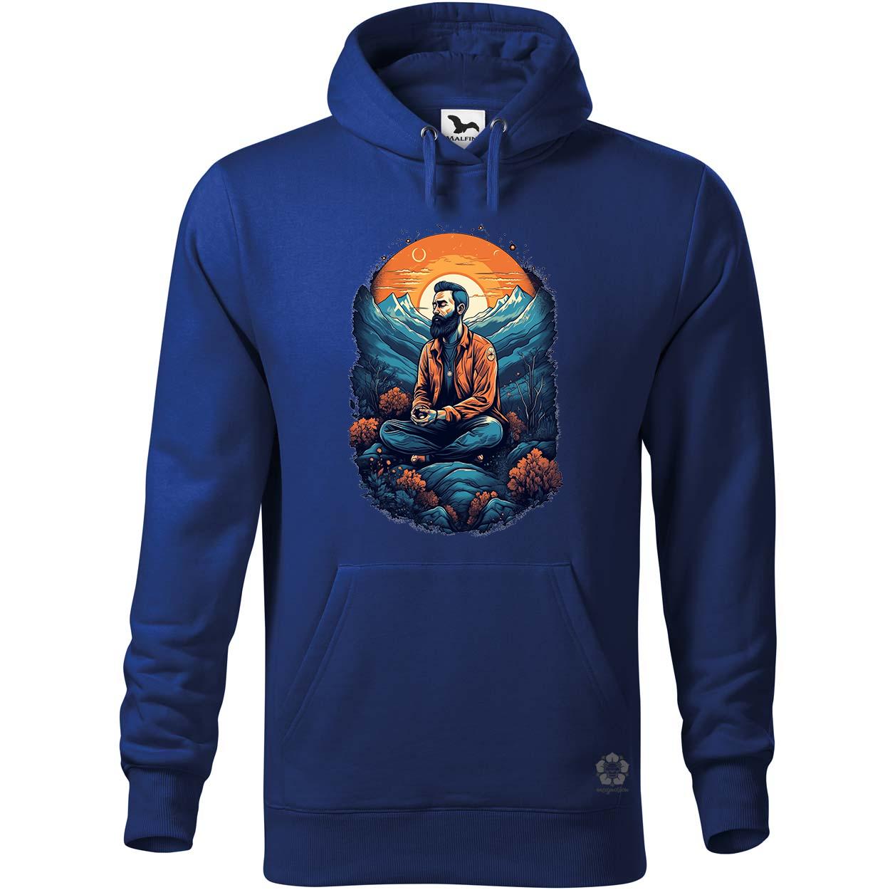 Hegyen meditálás v5 egyedi  pulóver 