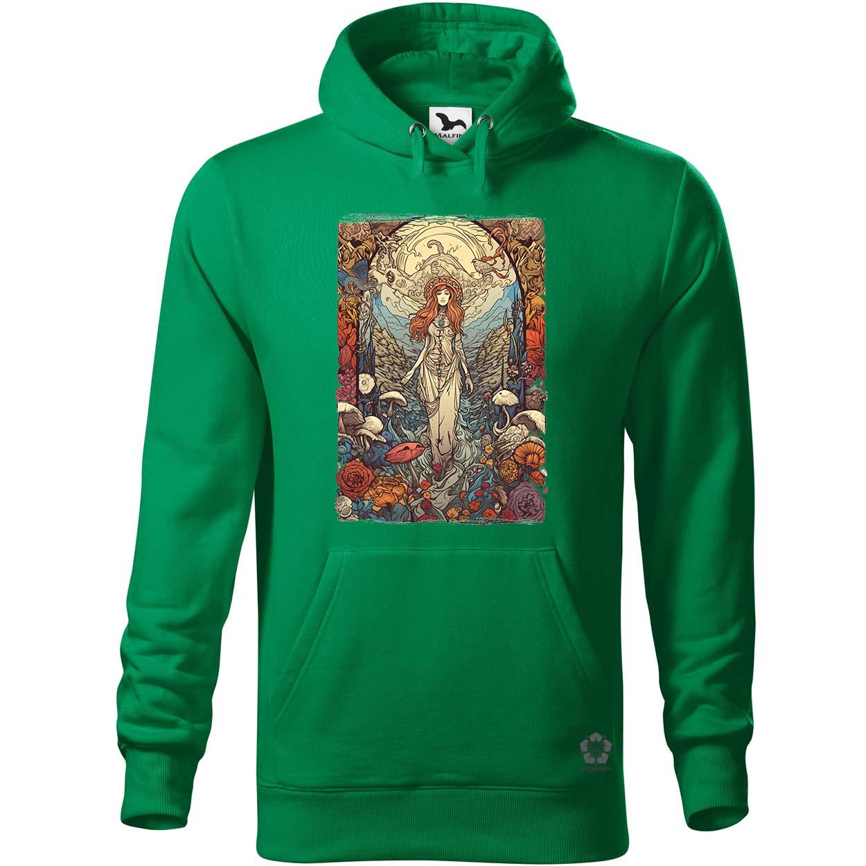Hippi lány úton v3 egyedi  pulóver 