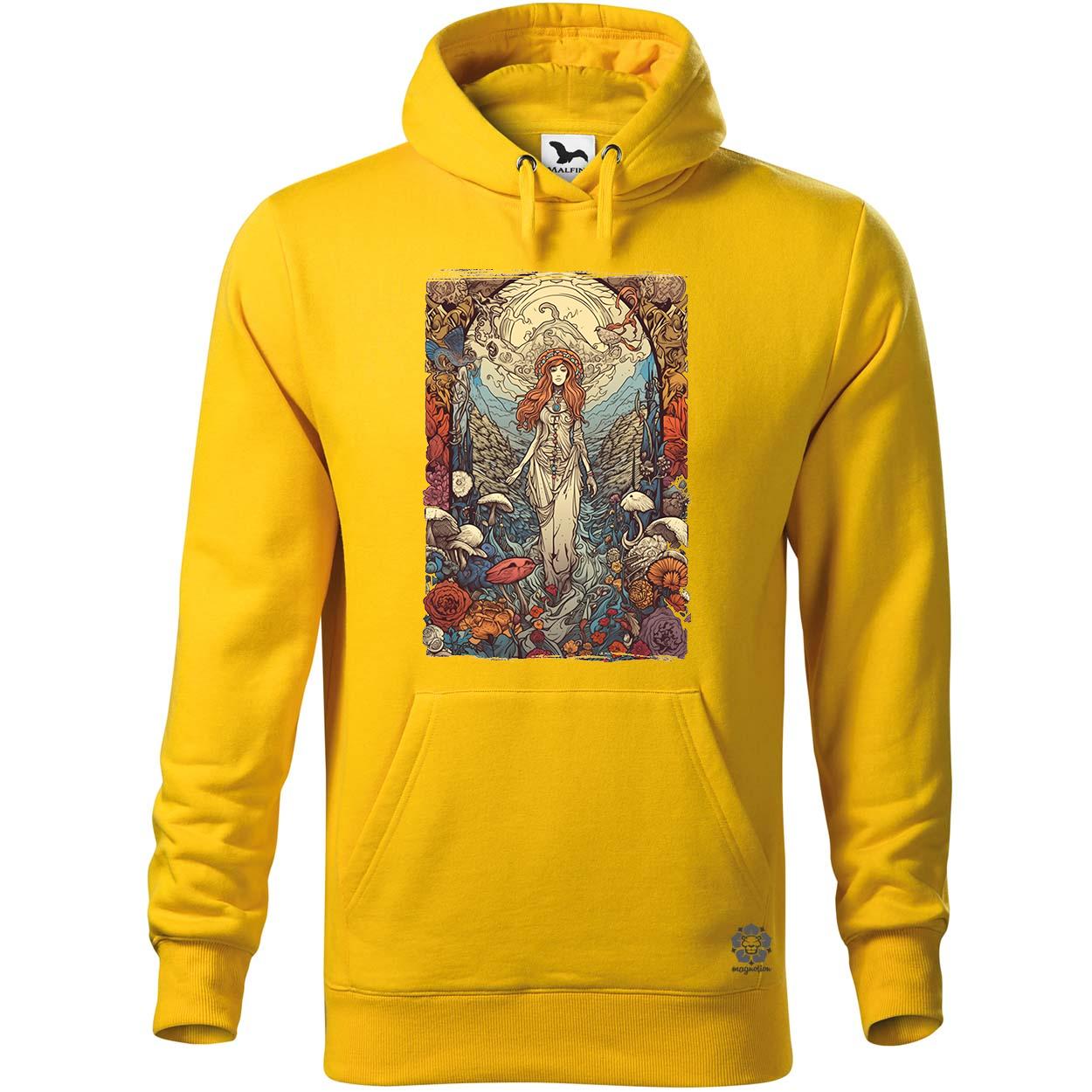 Hippi lány úton v3 egyedi  pulóver 