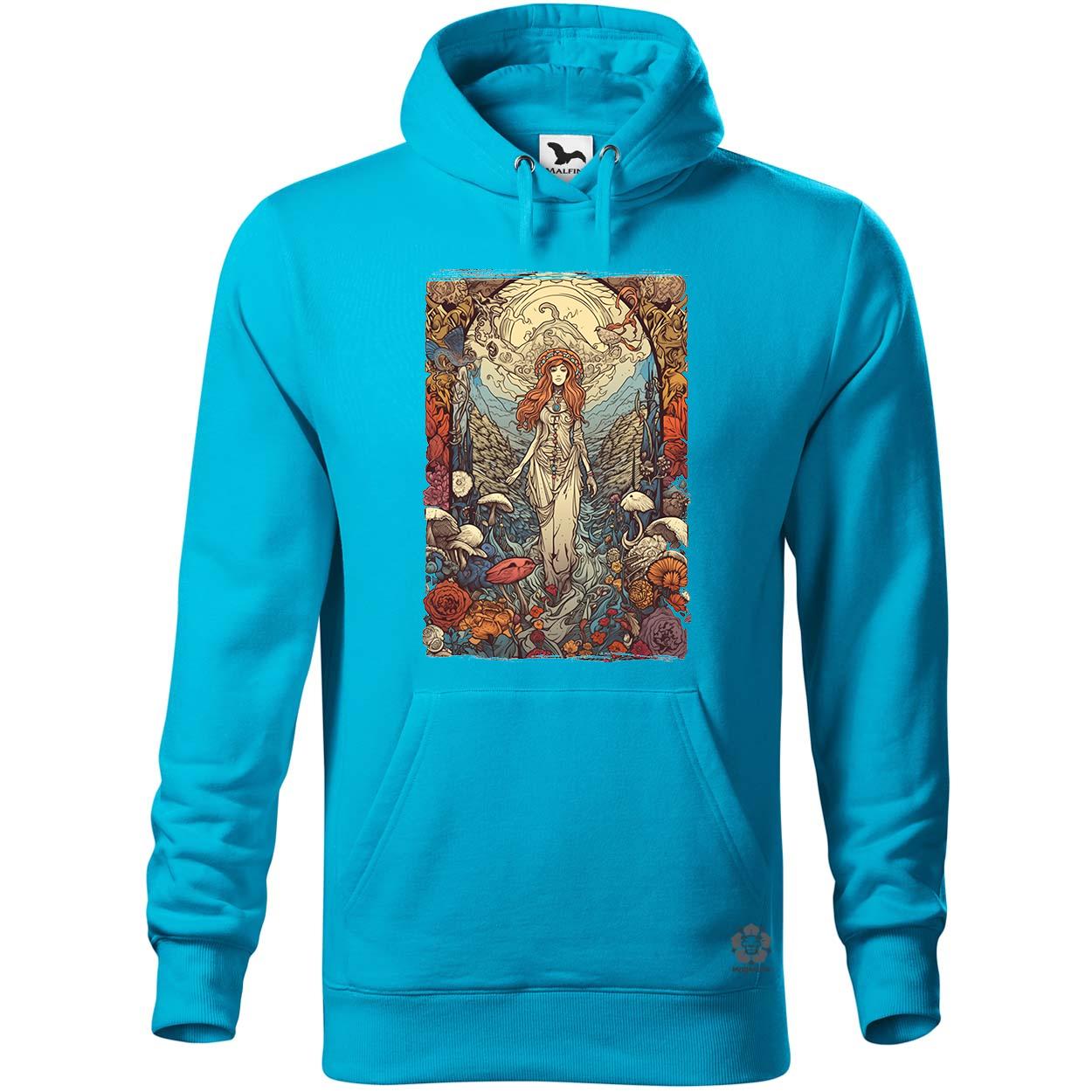 Hippi lány úton v3 egyedi  pulóver 