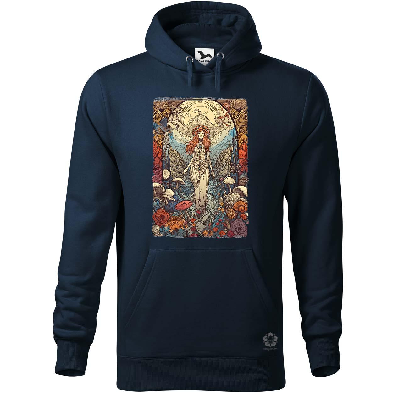 Hippi lány úton v3 egyedi  pulóver 