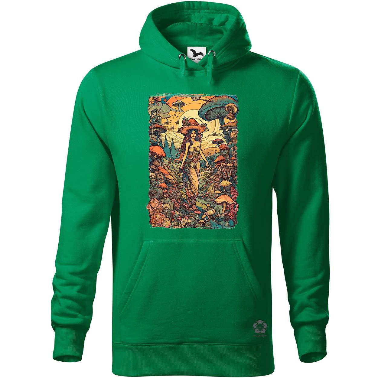 Hippi lány úton v4 egyedi  pulóver 