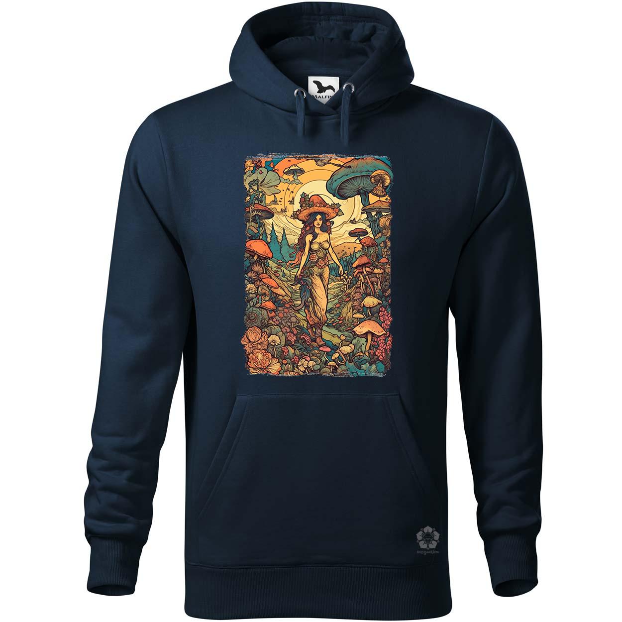 Hippi lány úton v4 egyedi  pulóver 