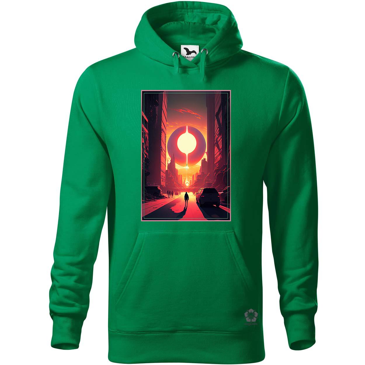 Idegen város v2 egyedi  pulóver 