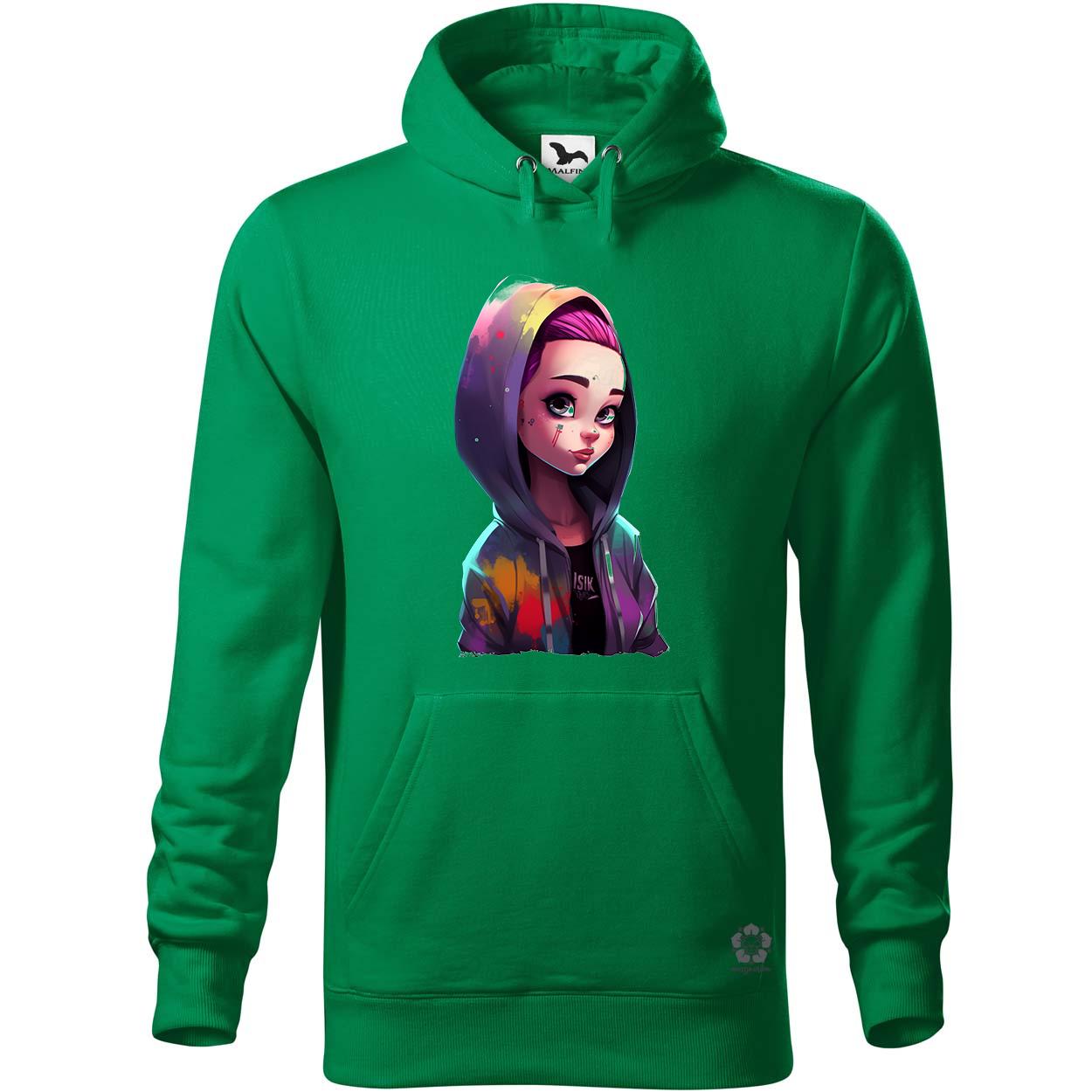 Kapucnis lány v2 egyedi  pulóver 