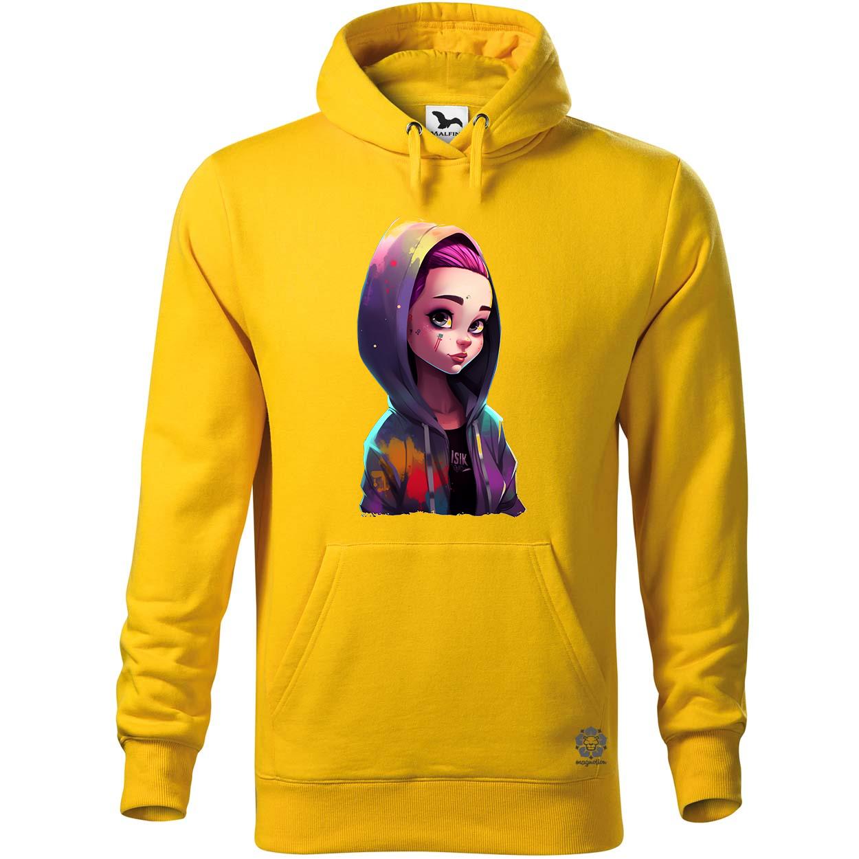 Kapucnis lány v2 egyedi  pulóver 