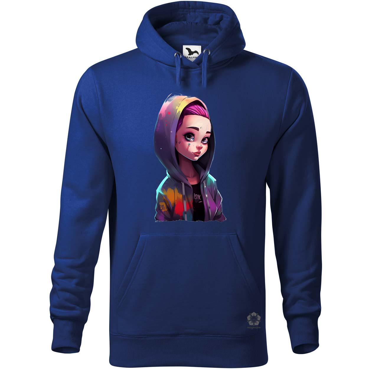 Kapucnis lány v2 egyedi  pulóver 