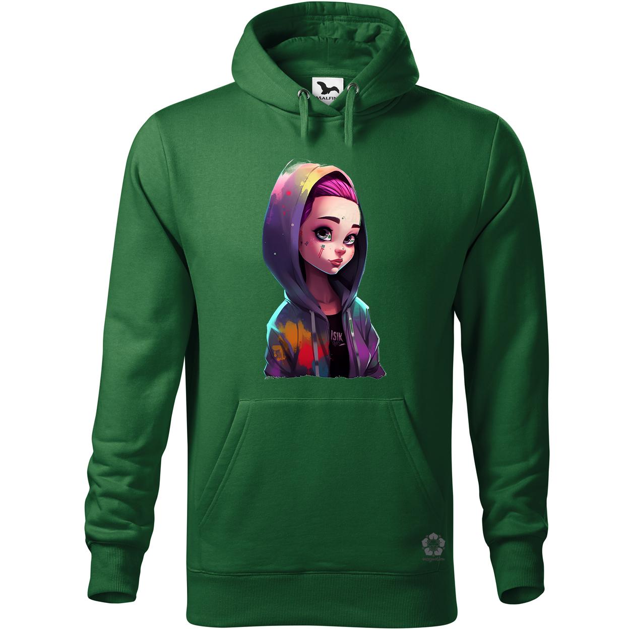 Kapucnis lány v2 egyedi  pulóver 