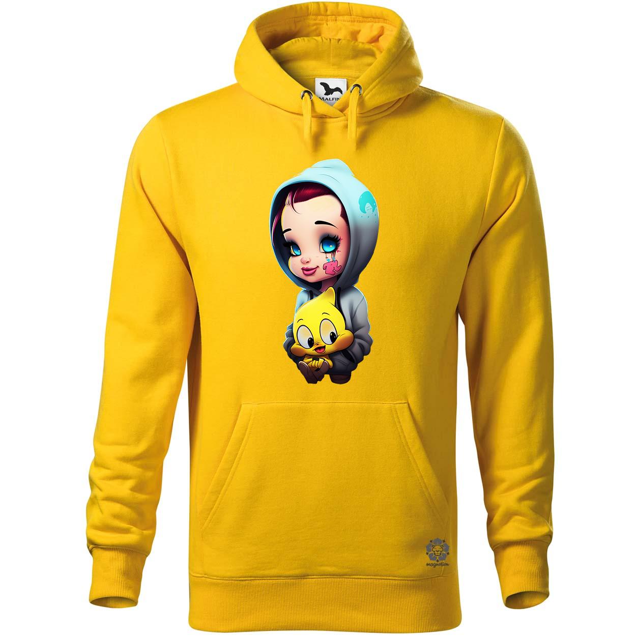 Kapucnis lány v4 egyedi  pulóver 