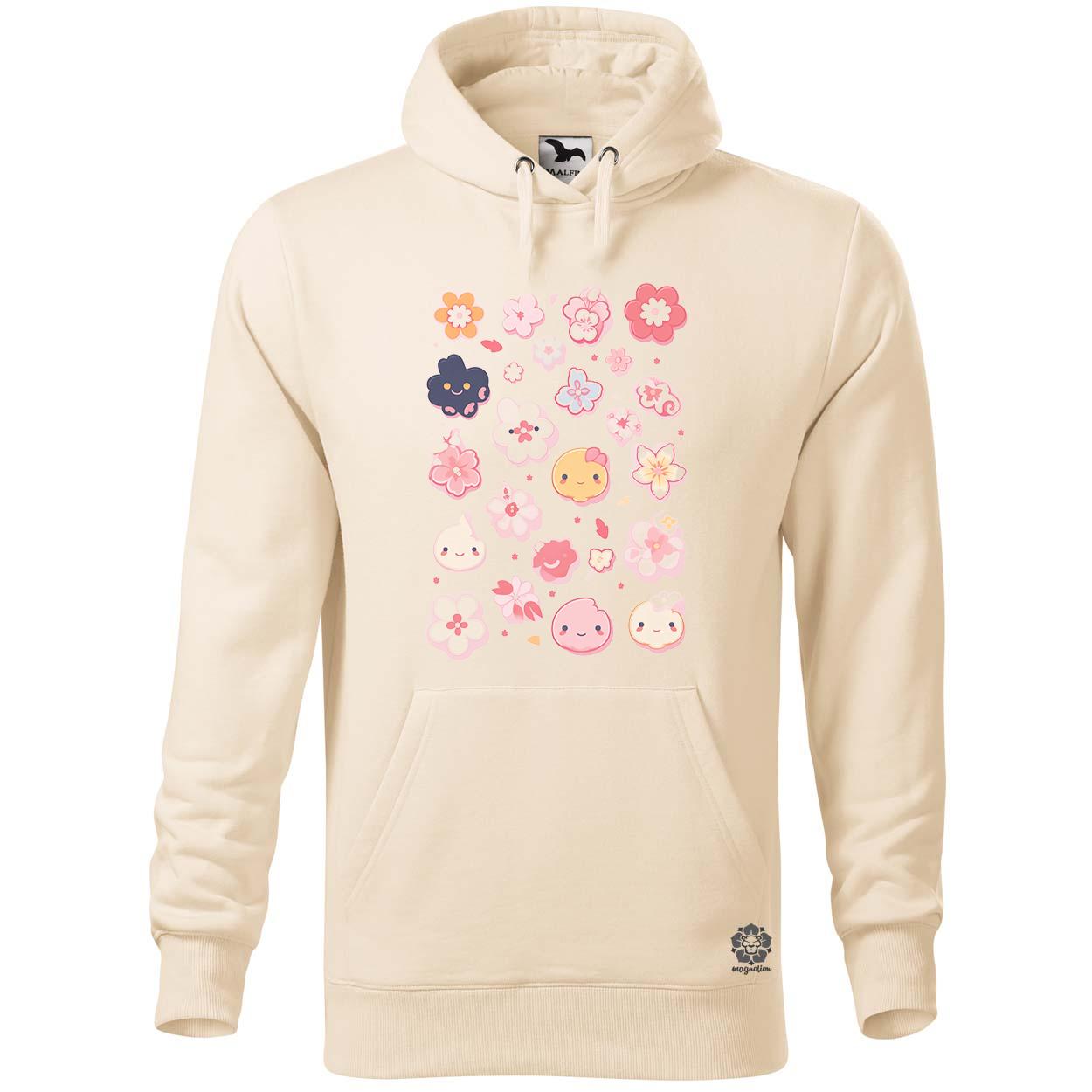 Kawaii sakura virágok v1 egyedi  pulóver 