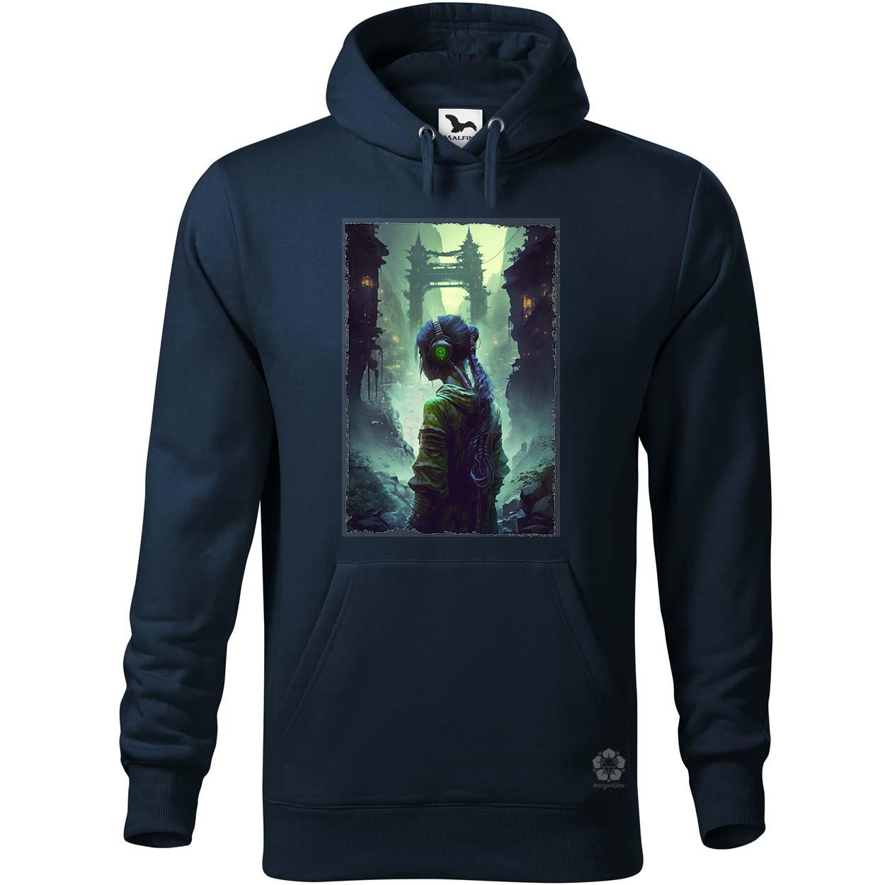 Keleti cyberpunk v2 egyedi  pulóver 