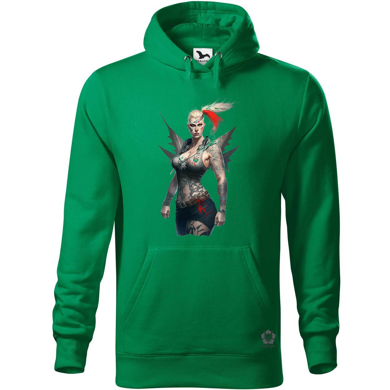 Képregény harcos leány v2 egyedi  pulóver 