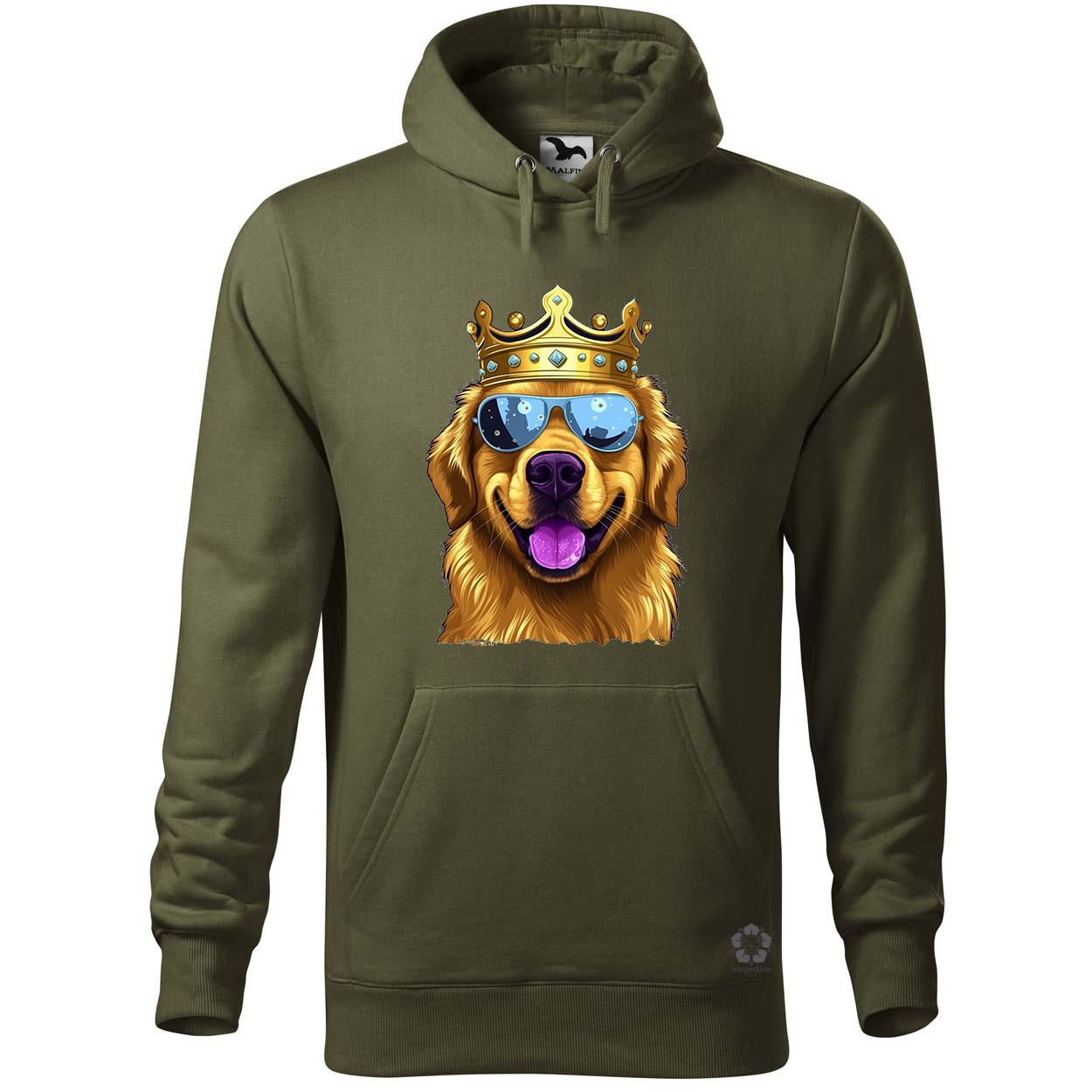 Király Golden Retriever v2 egyedi  pulóver 