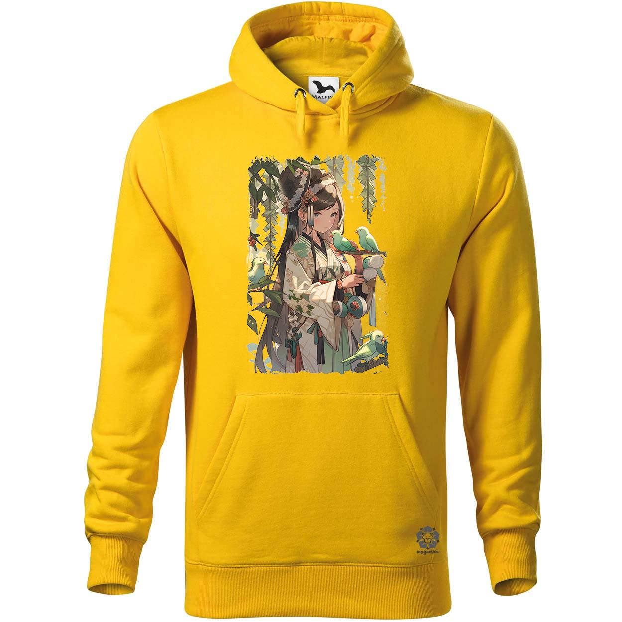Lány és madarak egyedi  pulóver 