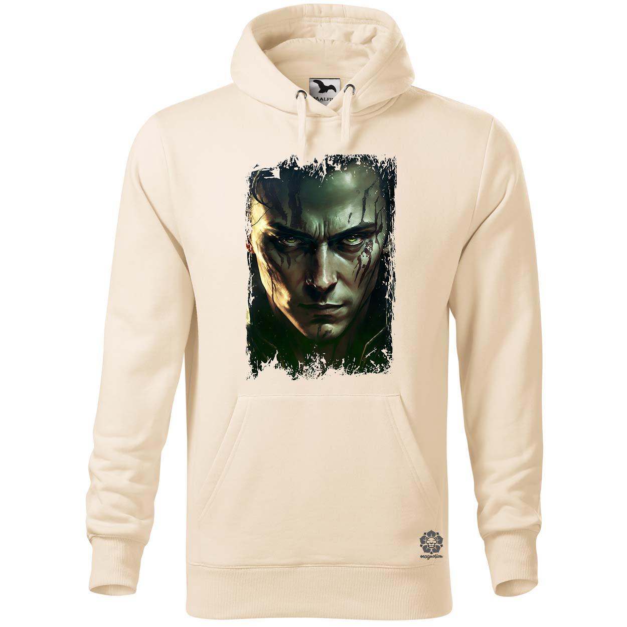 Loki portré fanart egyedi  pulóver 