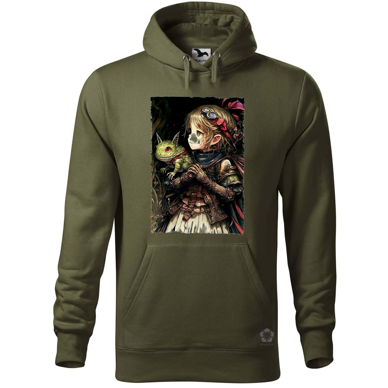 Mesevilág lány és béka avatar egyedi  pulóver 