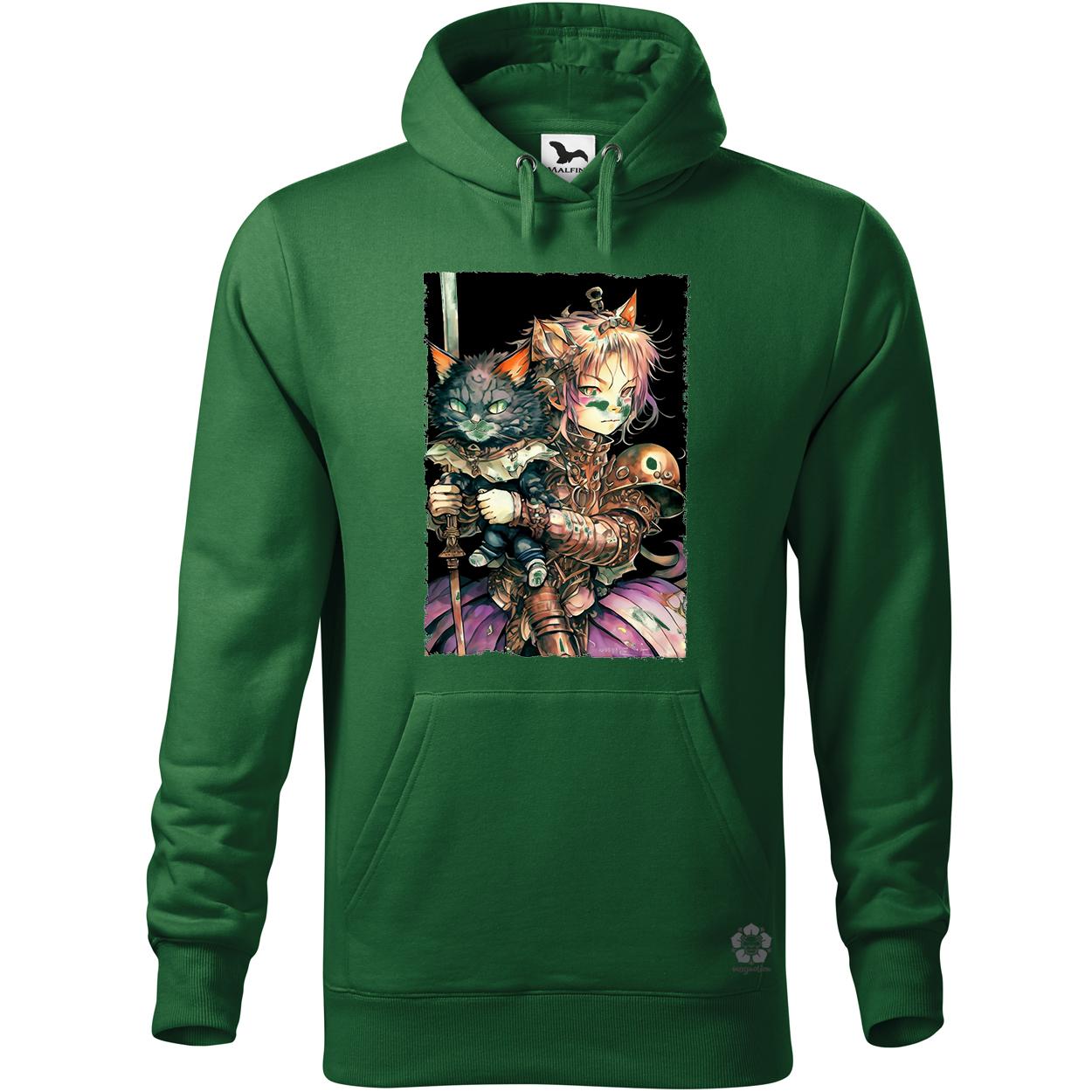 Mesevilág lány és cica avatar v2 egyedi  pulóver 