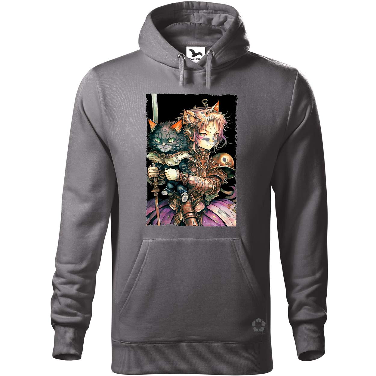 Mesevilág lány és cica avatar v2 egyedi  pulóver 