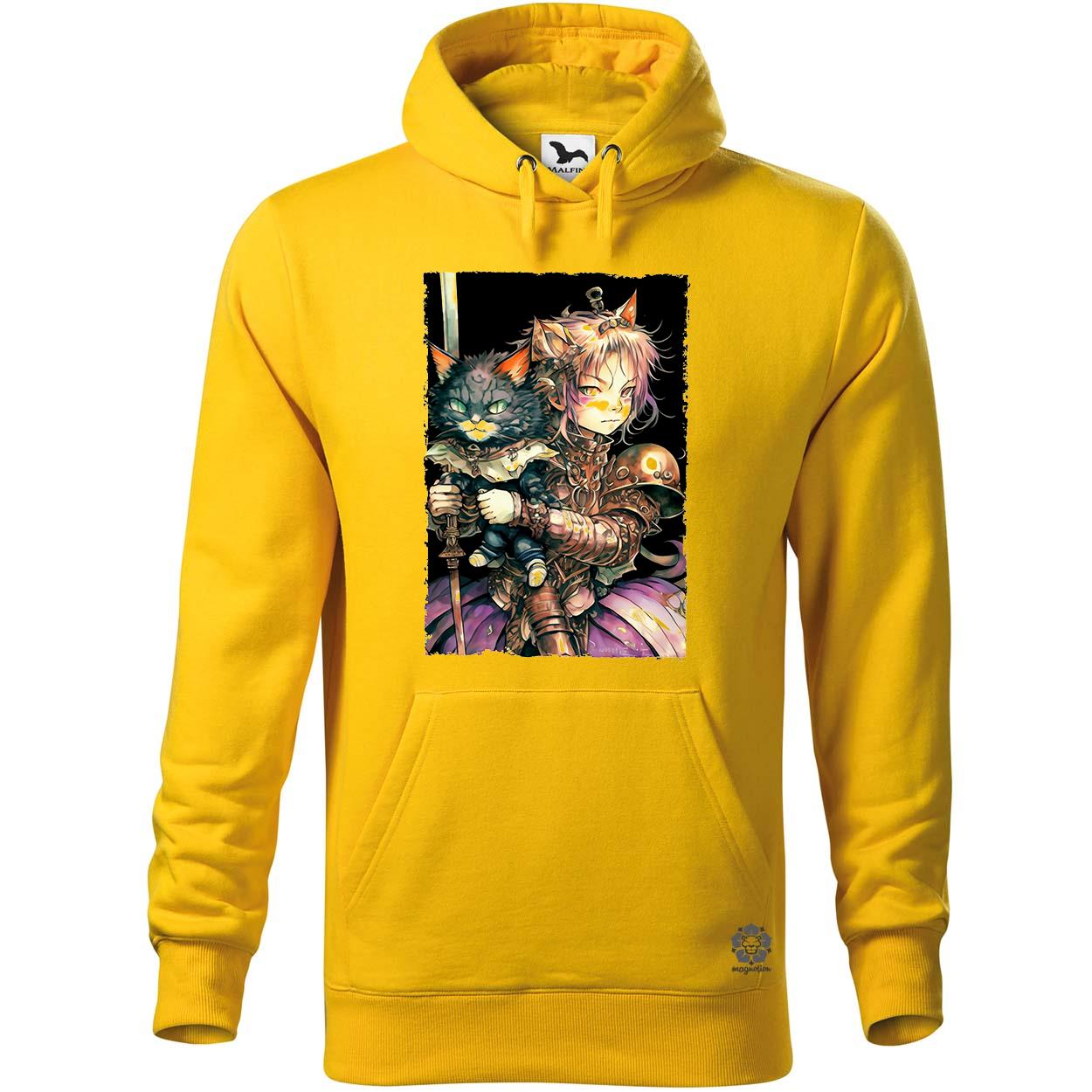 Mesevilág lány és cica avatar v2 egyedi  pulóver 