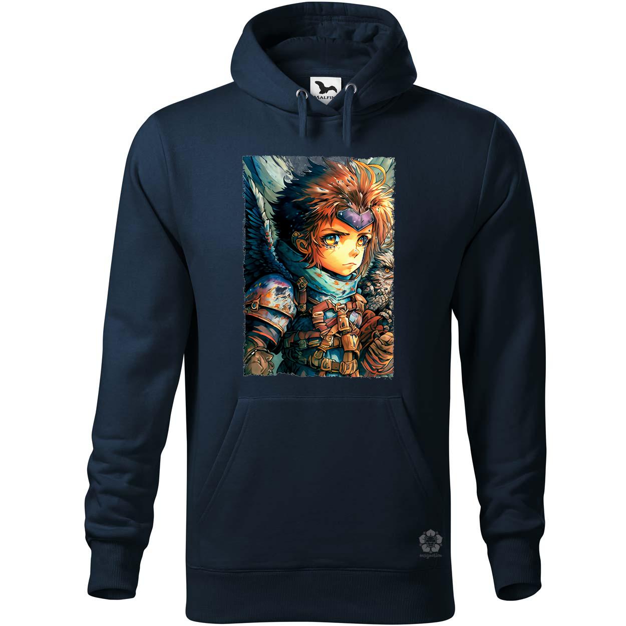 Mesevilág fiú és madár avatar egyedi  pulóver 