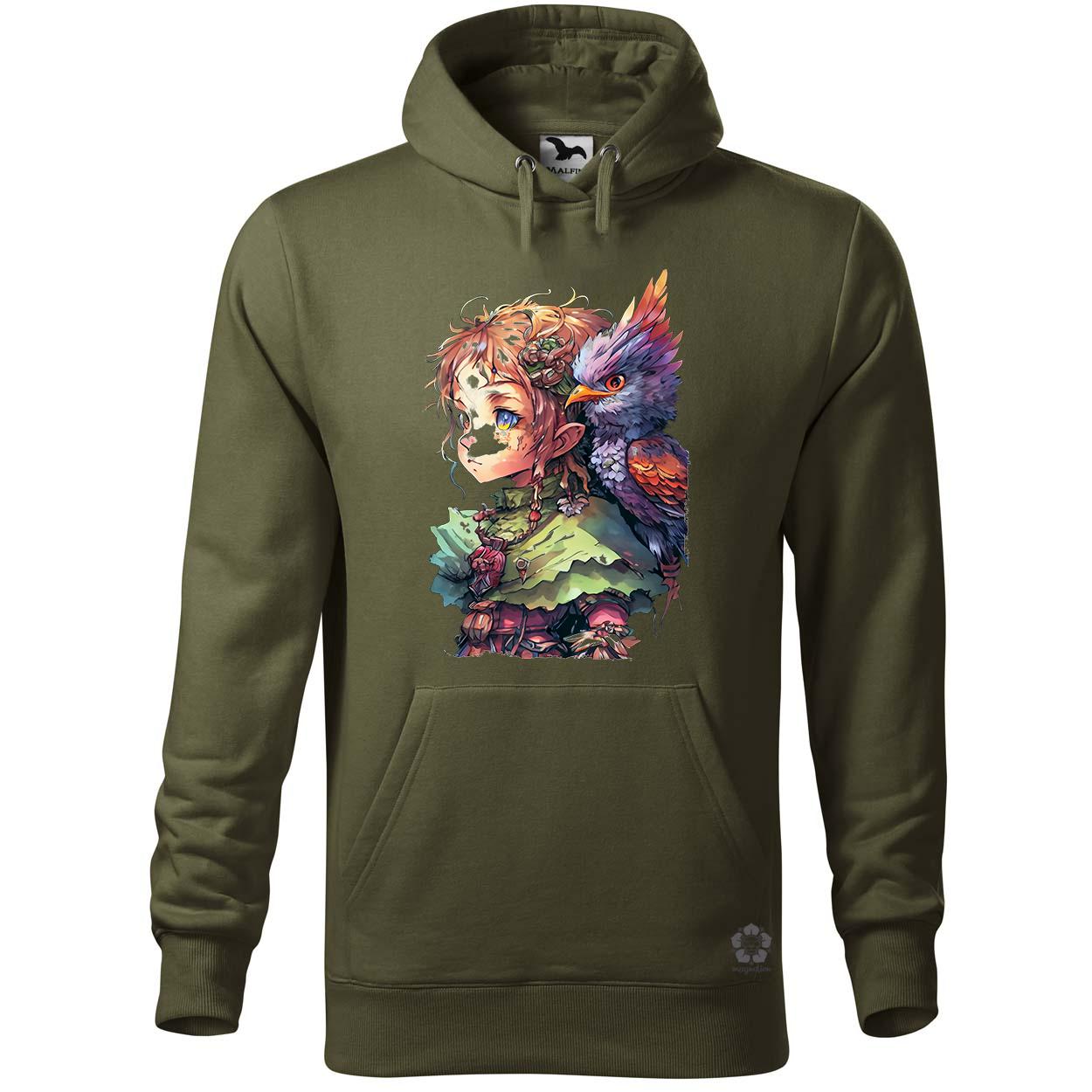 Mesevilág lány és madár avatar v2 egyedi  pulóver 