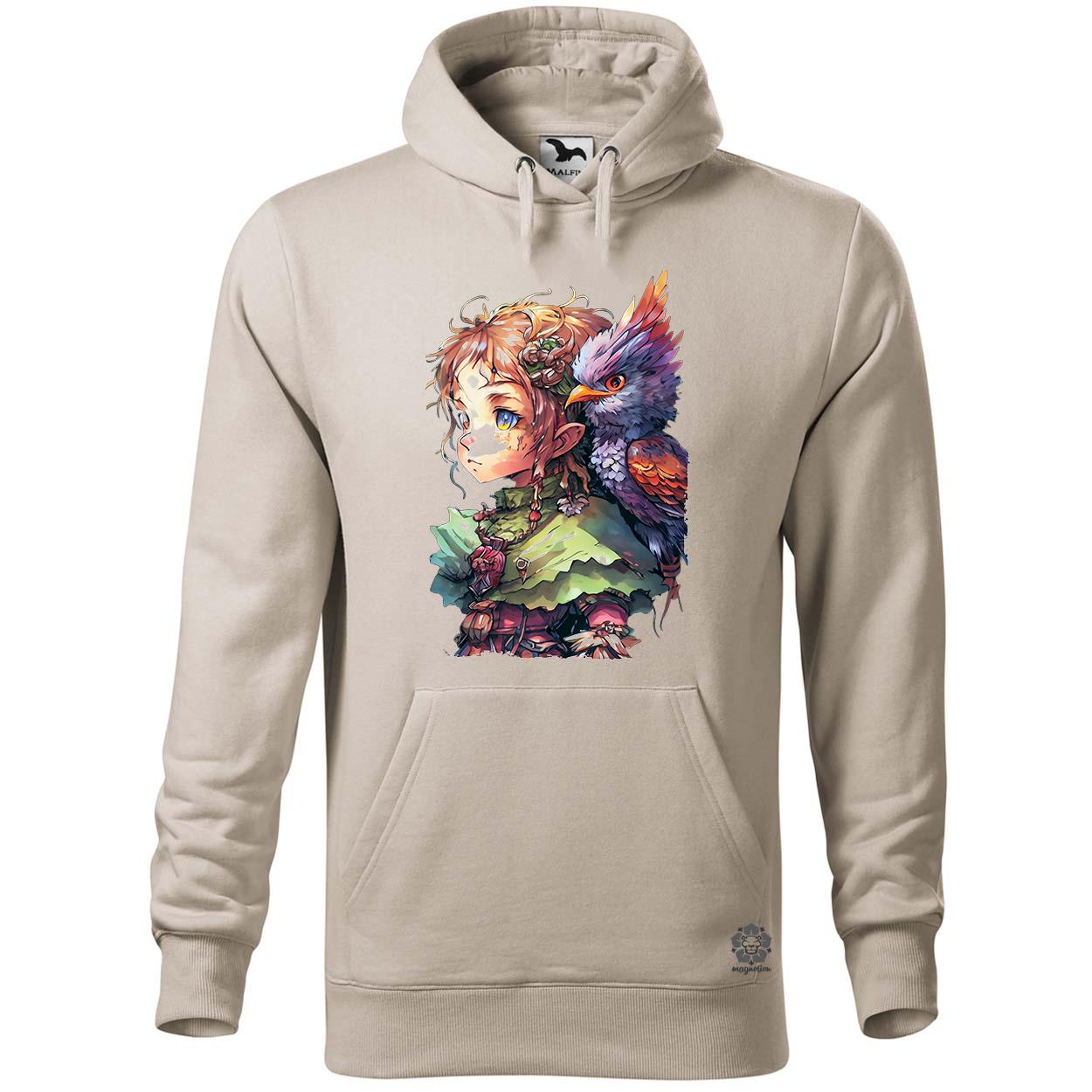 Mesevilág lány és madár avatar v2 egyedi  pulóver 