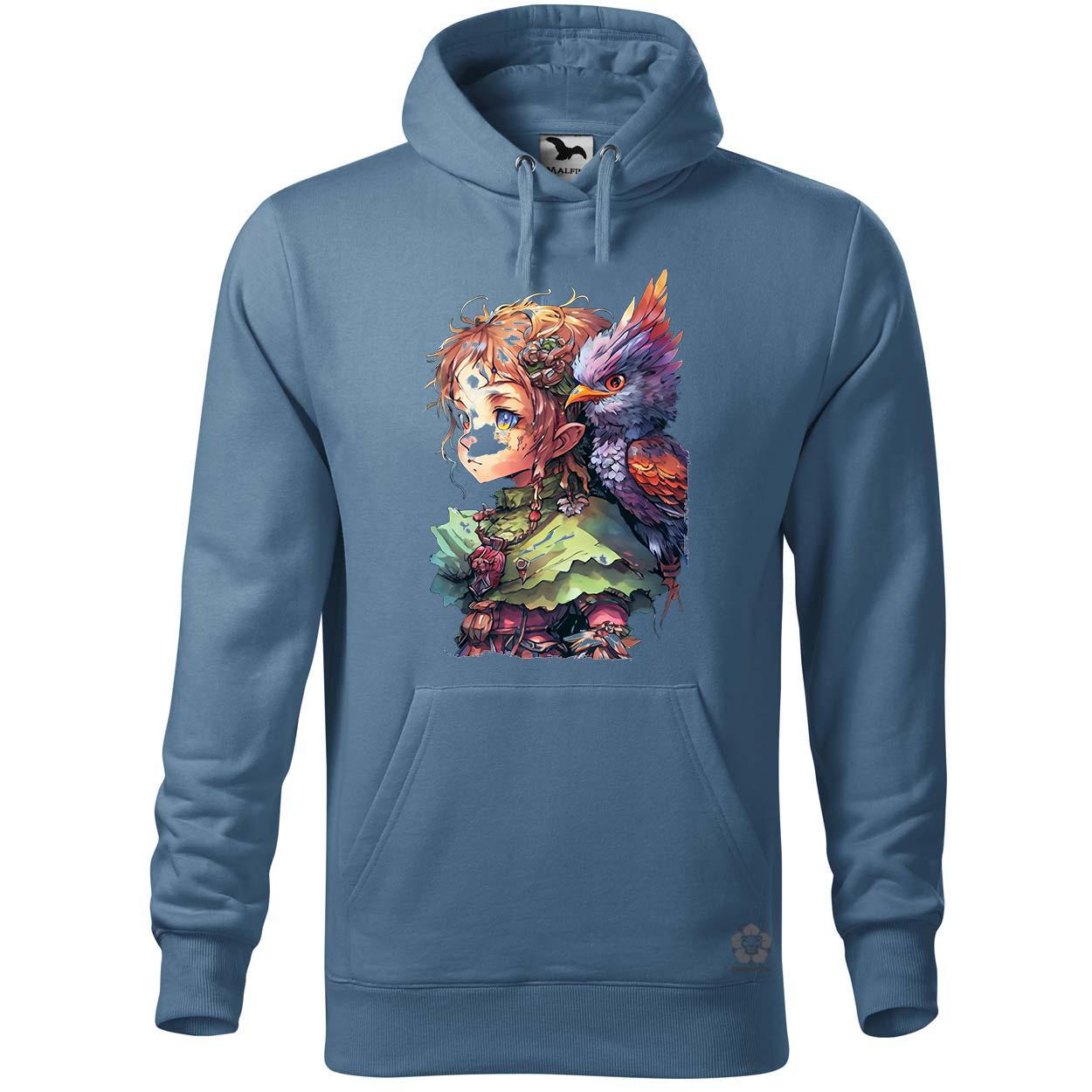 Mesevilág lány és madár avatar v2 egyedi  pulóver 