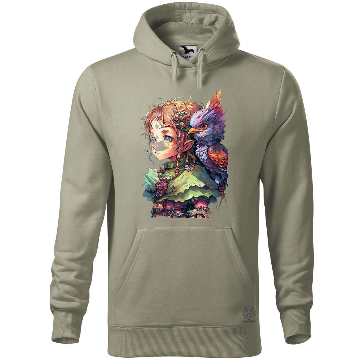 Mesevilág lány és madár avatar v2 egyedi  pulóver 