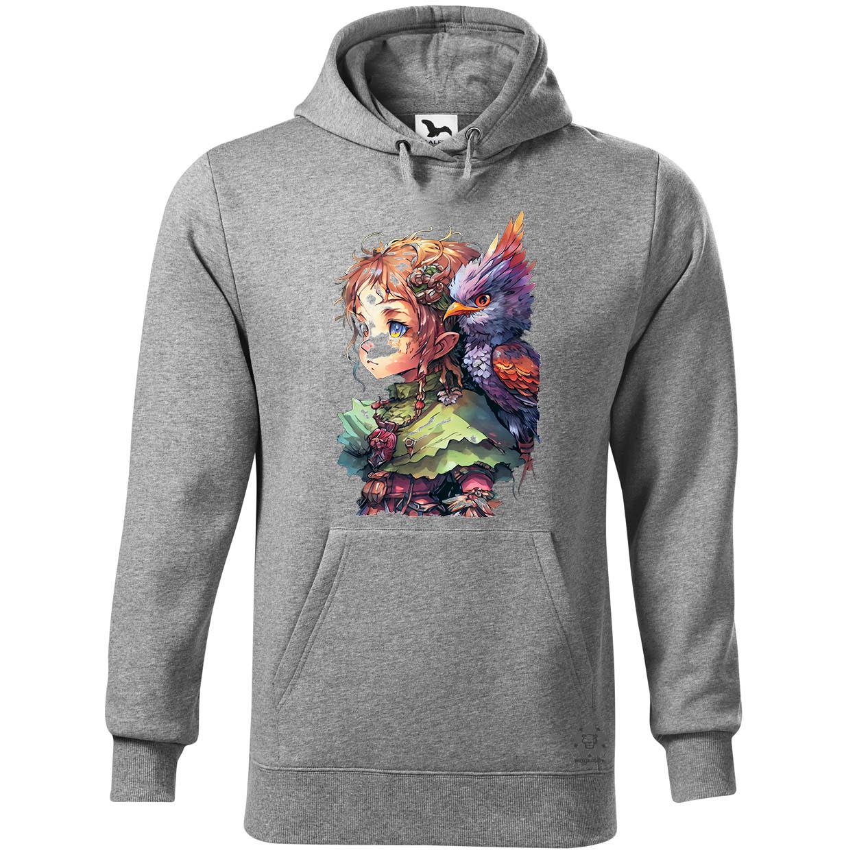 Mesevilág lány és madár avatar v2 egyedi  pulóver 