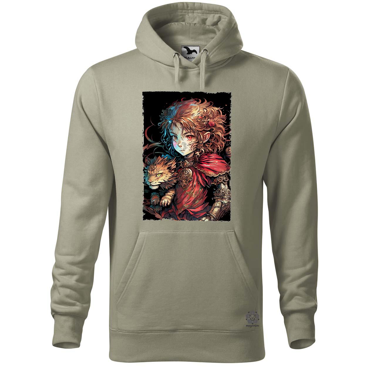 Mesevilág fiú és oroszlán avatar egyedi  pulóver 