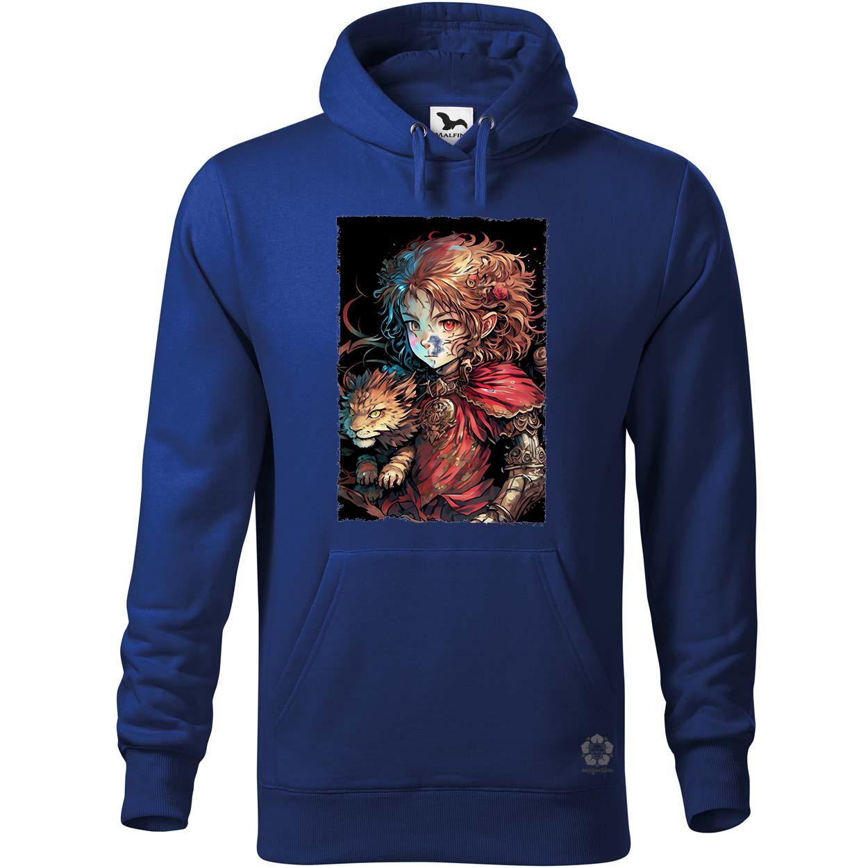 Mesevilág fiú és oroszlán avatar egyedi  pulóver 