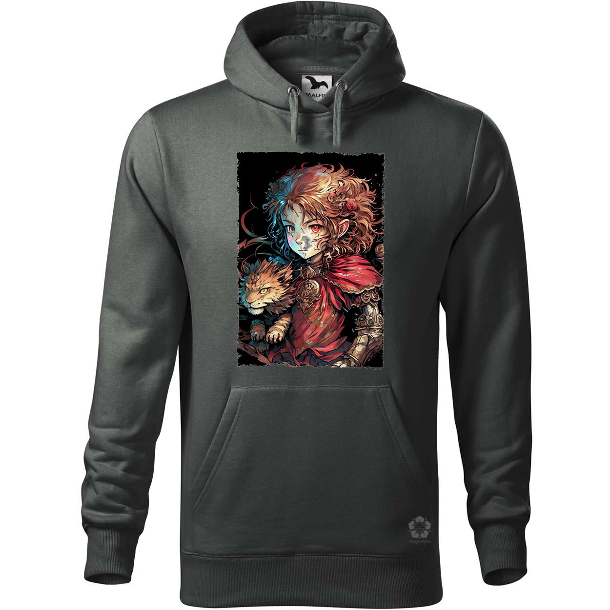 Mesevilág fiú és oroszlán avatar egyedi  pulóver 