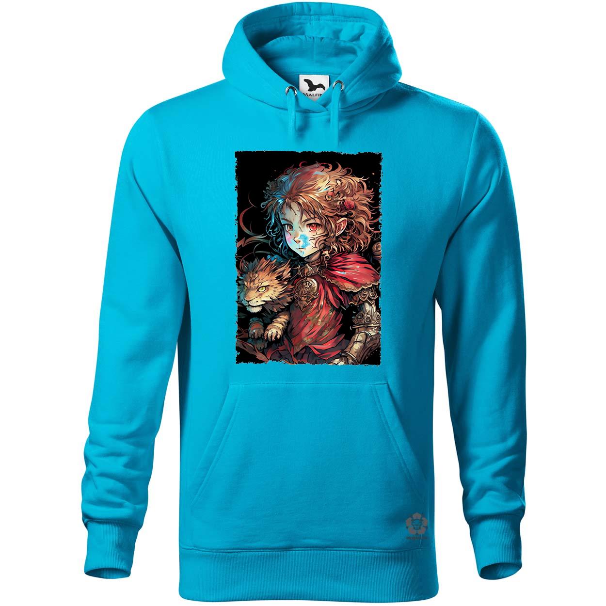 Mesevilág fiú és oroszlán avatar egyedi  pulóver 