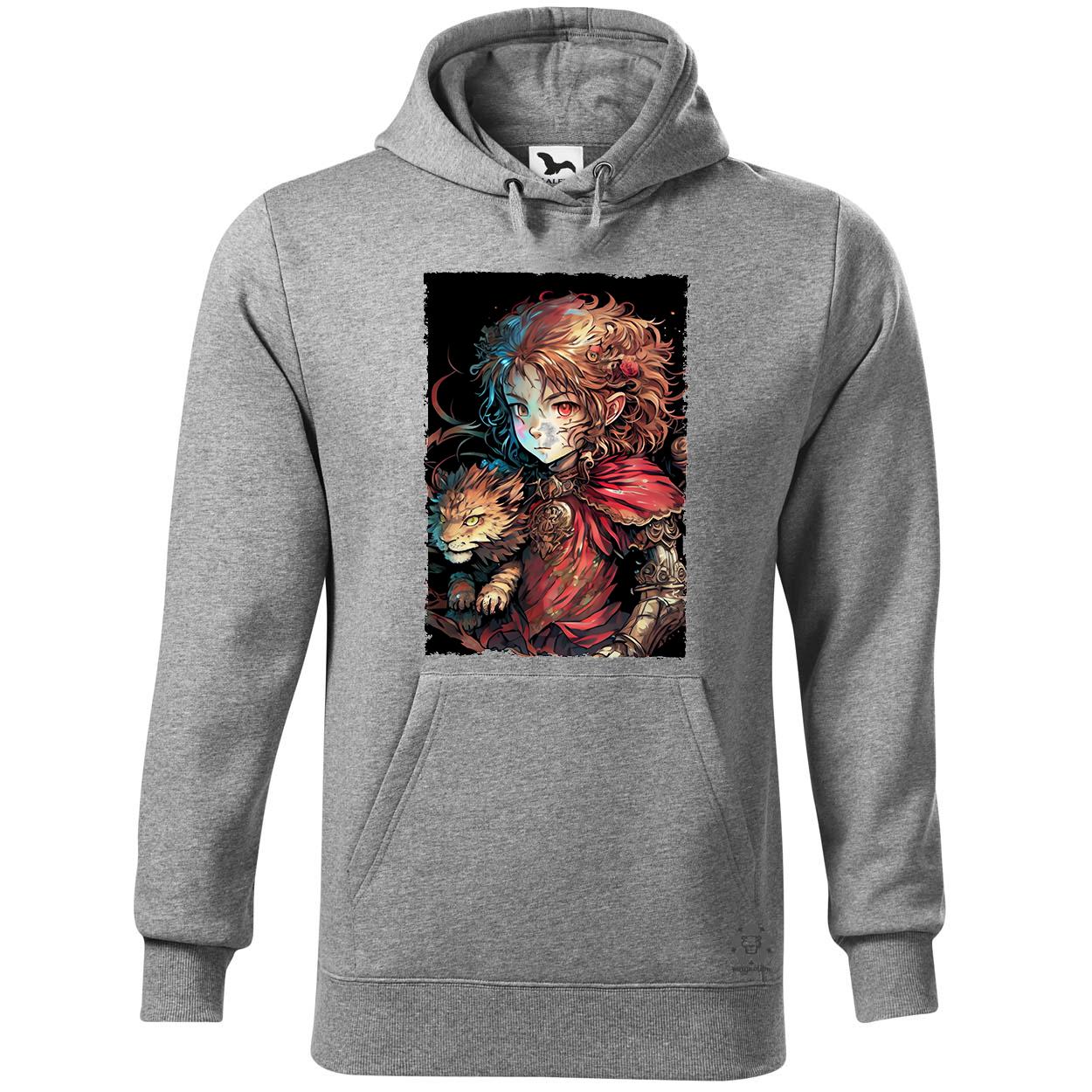 Mesevilág fiú és oroszlán avatar egyedi  pulóver 
