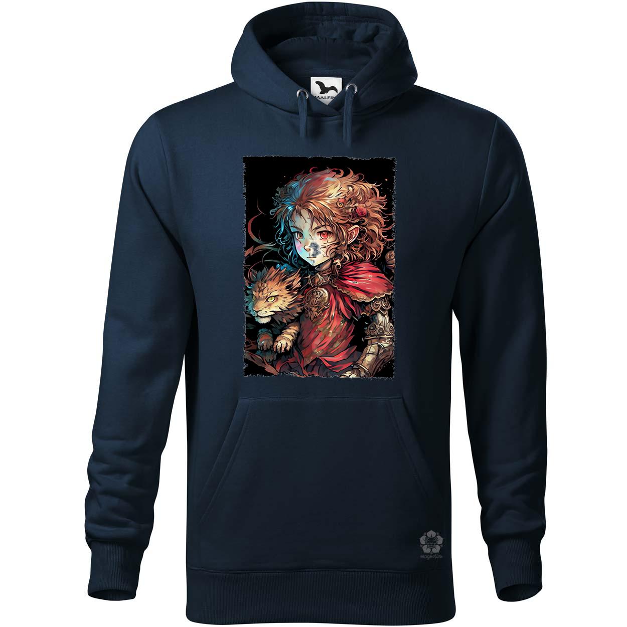 Mesevilág fiú és oroszlán avatar egyedi  pulóver 