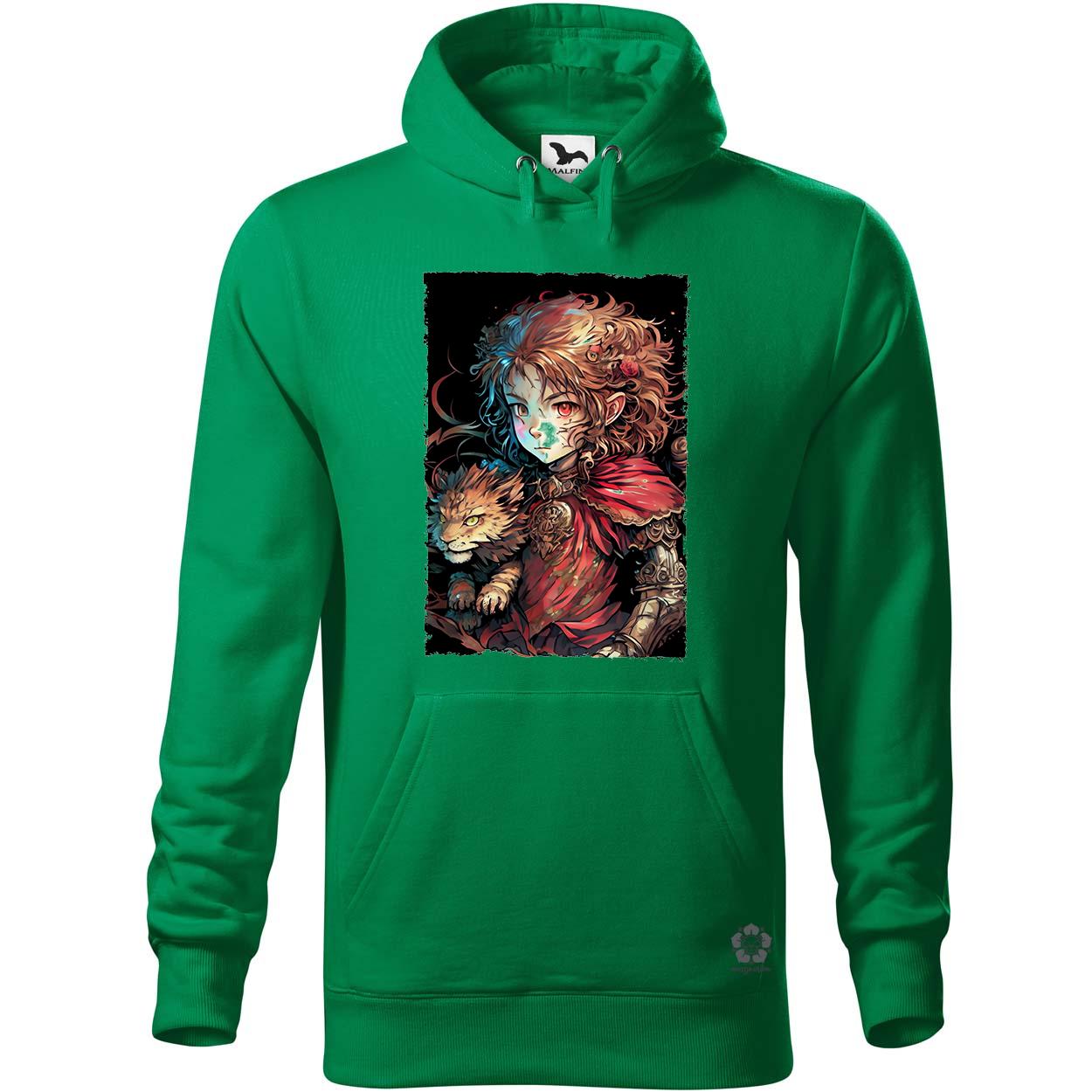 Mesevilág fiú és oroszlán avatar egyedi  pulóver 
