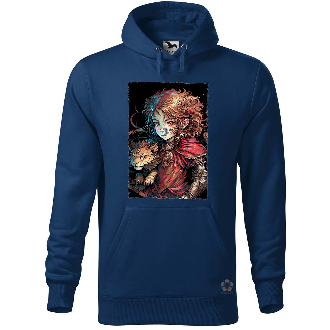 Mesevilág fiú és oroszlán avatar egyedi  pulóver 