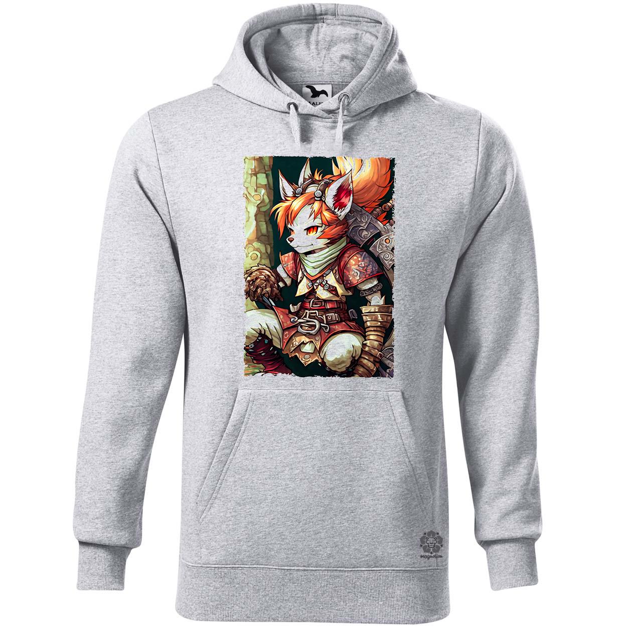 Mesevilág gyerek és róka avatar v1 egyedi  pulóver 