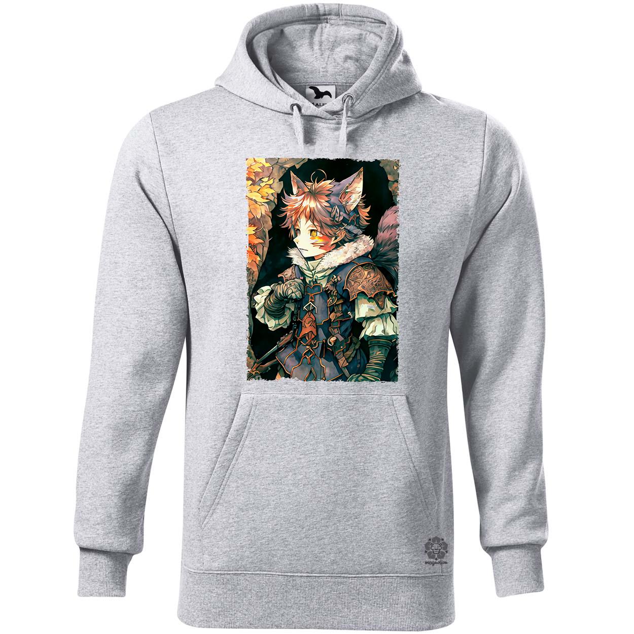 Mesevilág gyerek és róka avatar v3 egyedi  pulóver 