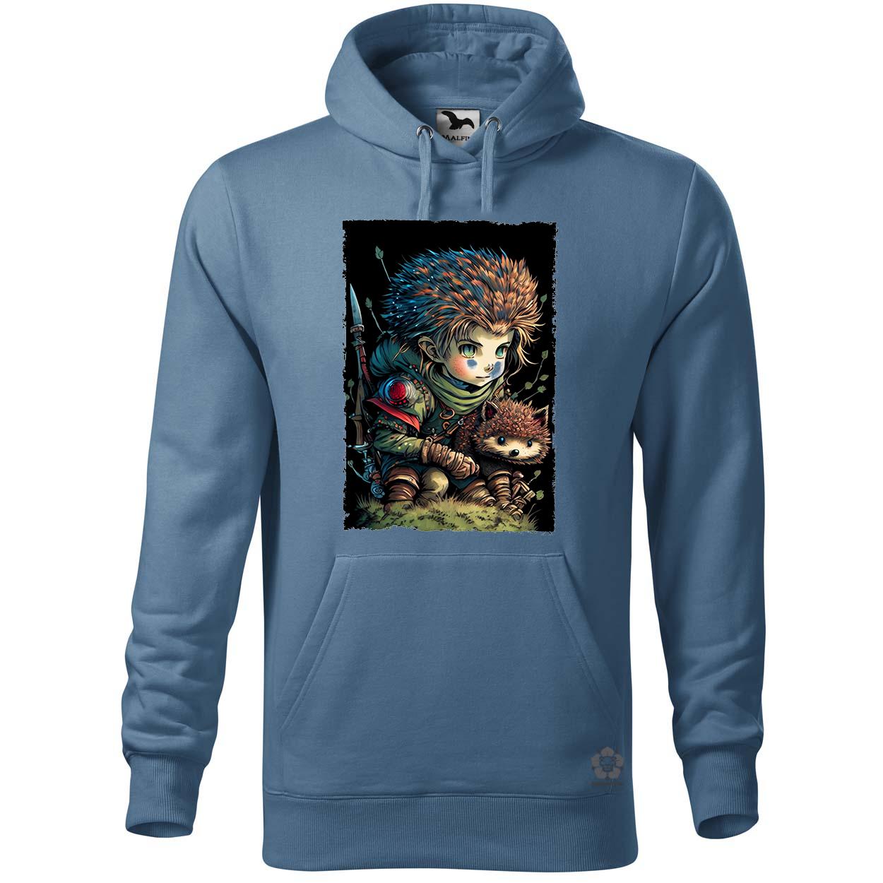 Mesevilág fiú és süni avatar v1 egyedi  pulóver 
