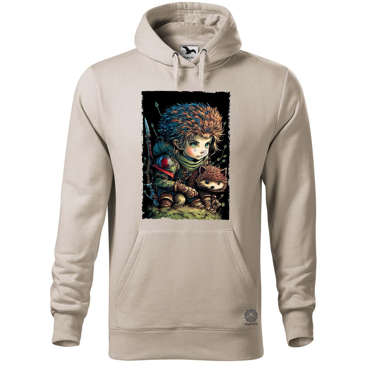 Mesevilág fiú és süni avatar v1 egyedi  pulóver 