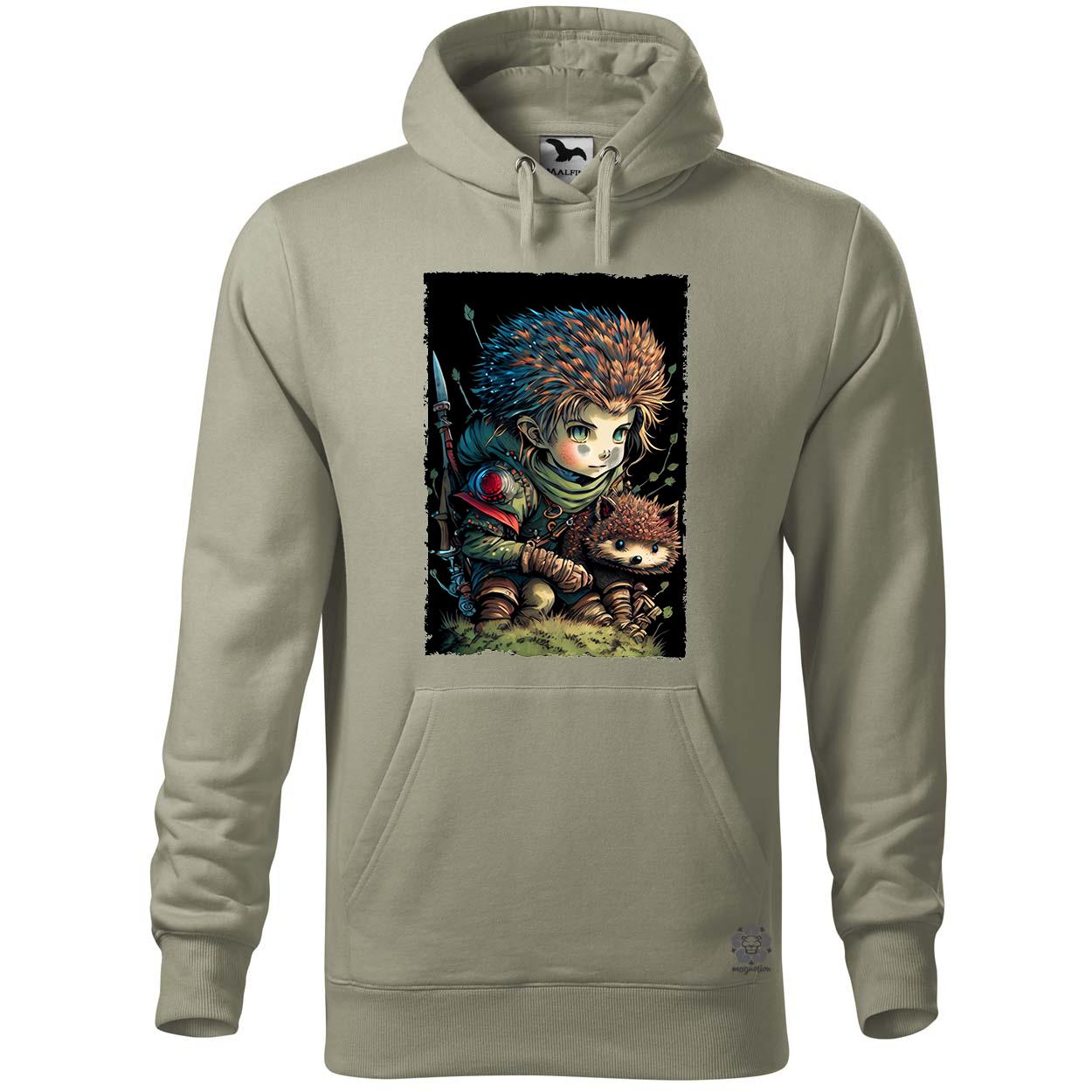 Mesevilág fiú és süni avatar v1 egyedi  pulóver 